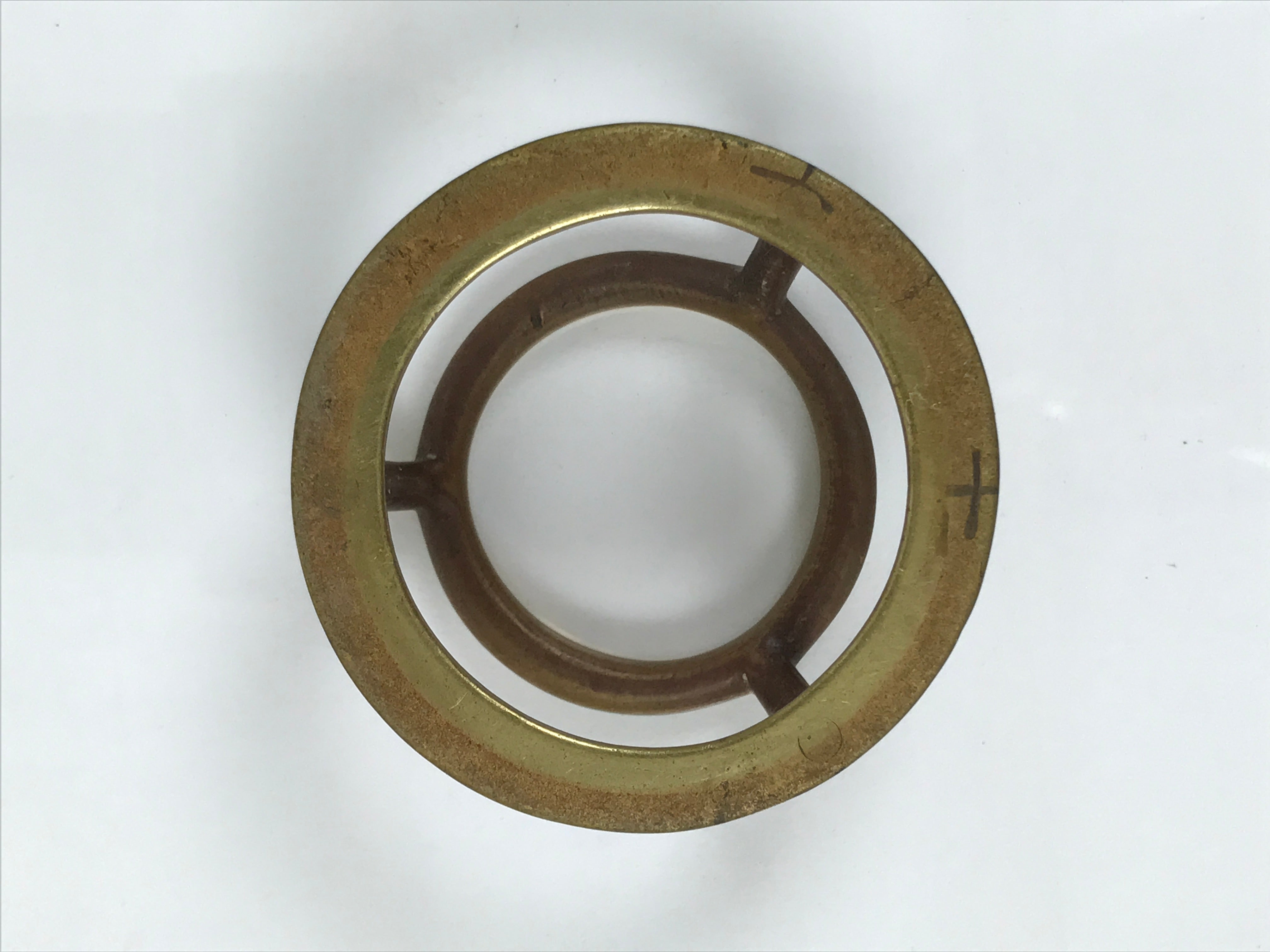 Japanese Buddhist Altar Fitting Brass Hanging Lantern Vtg Rinto Spare Part BA809