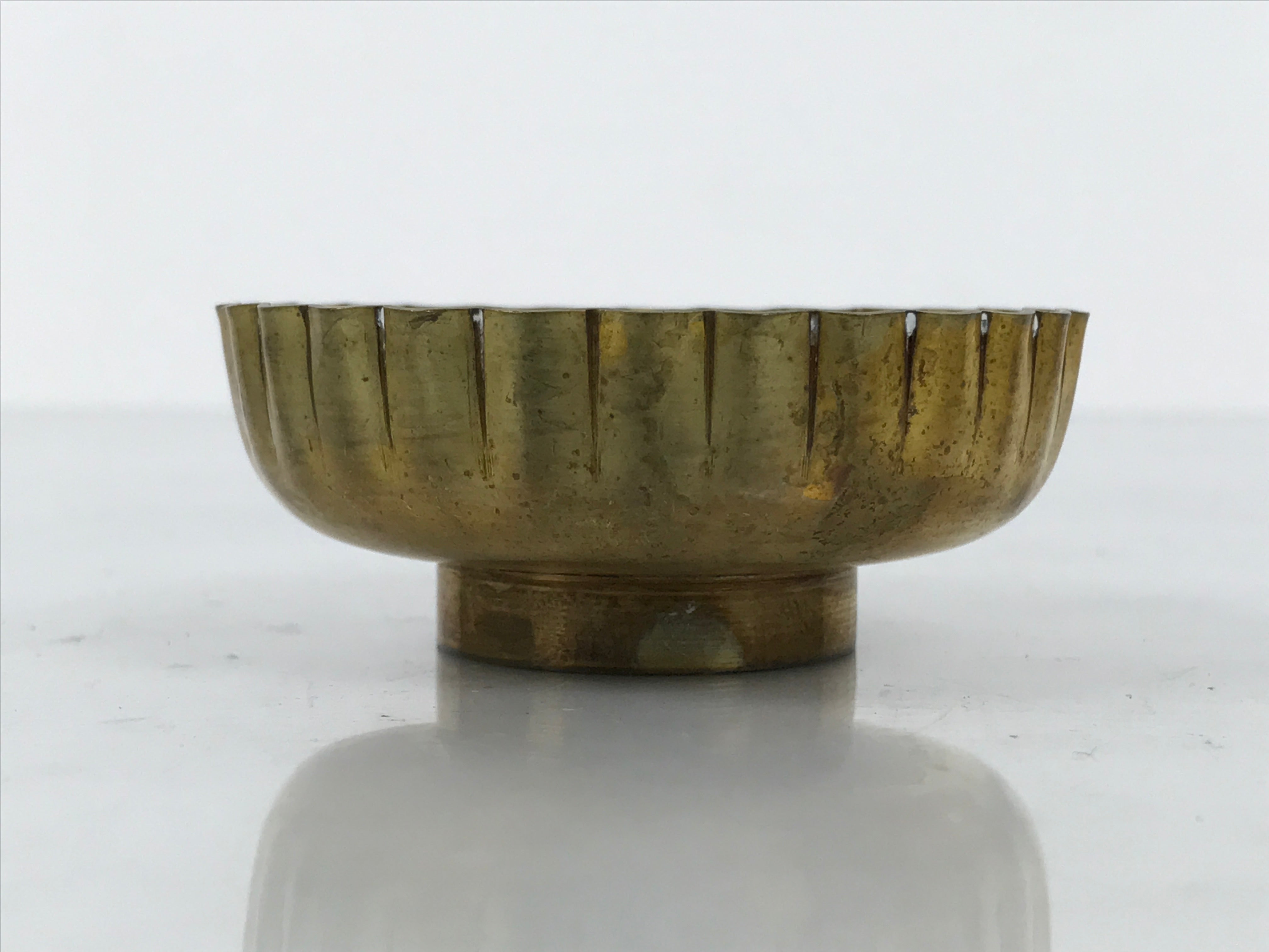 Japanese Buddhist Altar Fitting Brass Hanging Lantern Vtg Rinto Spare Part BA810