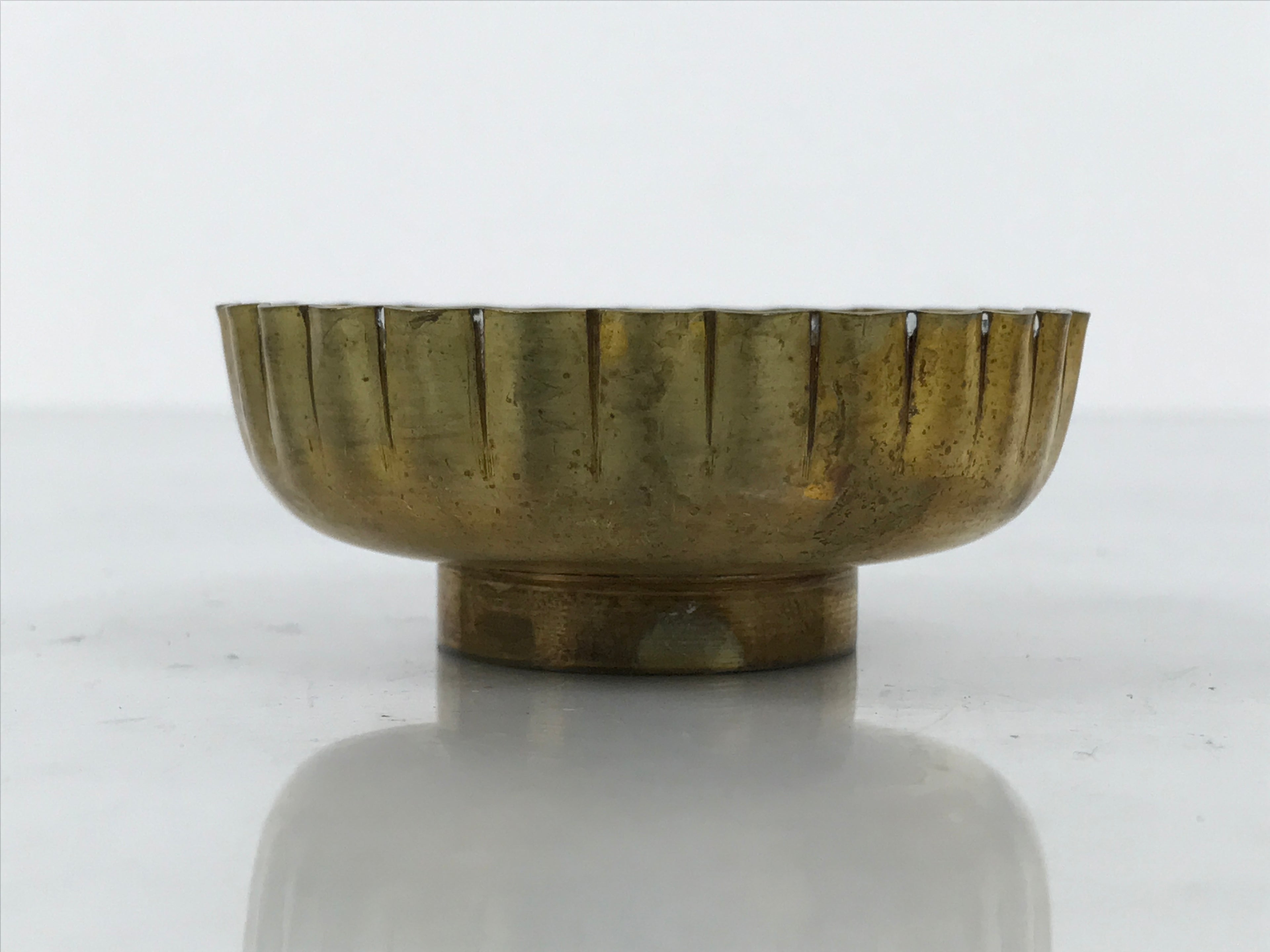 Japanese Buddhist Altar Fitting Brass Hanging Lantern Vtg Rinto Spare Part BA810