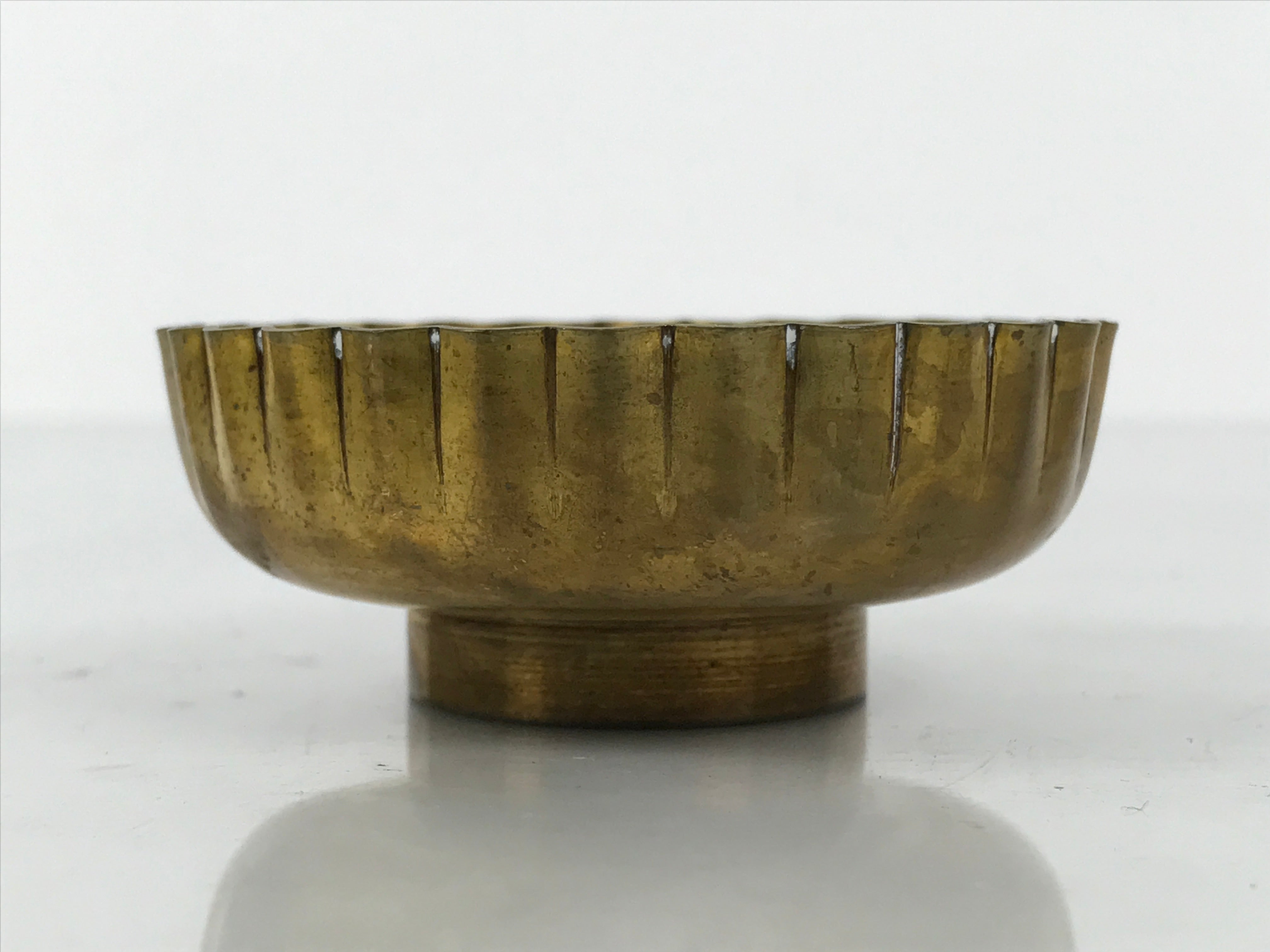 Japanese Buddhist Altar Fitting Brass Hanging Lantern Vtg Rinto Spare Part BA810