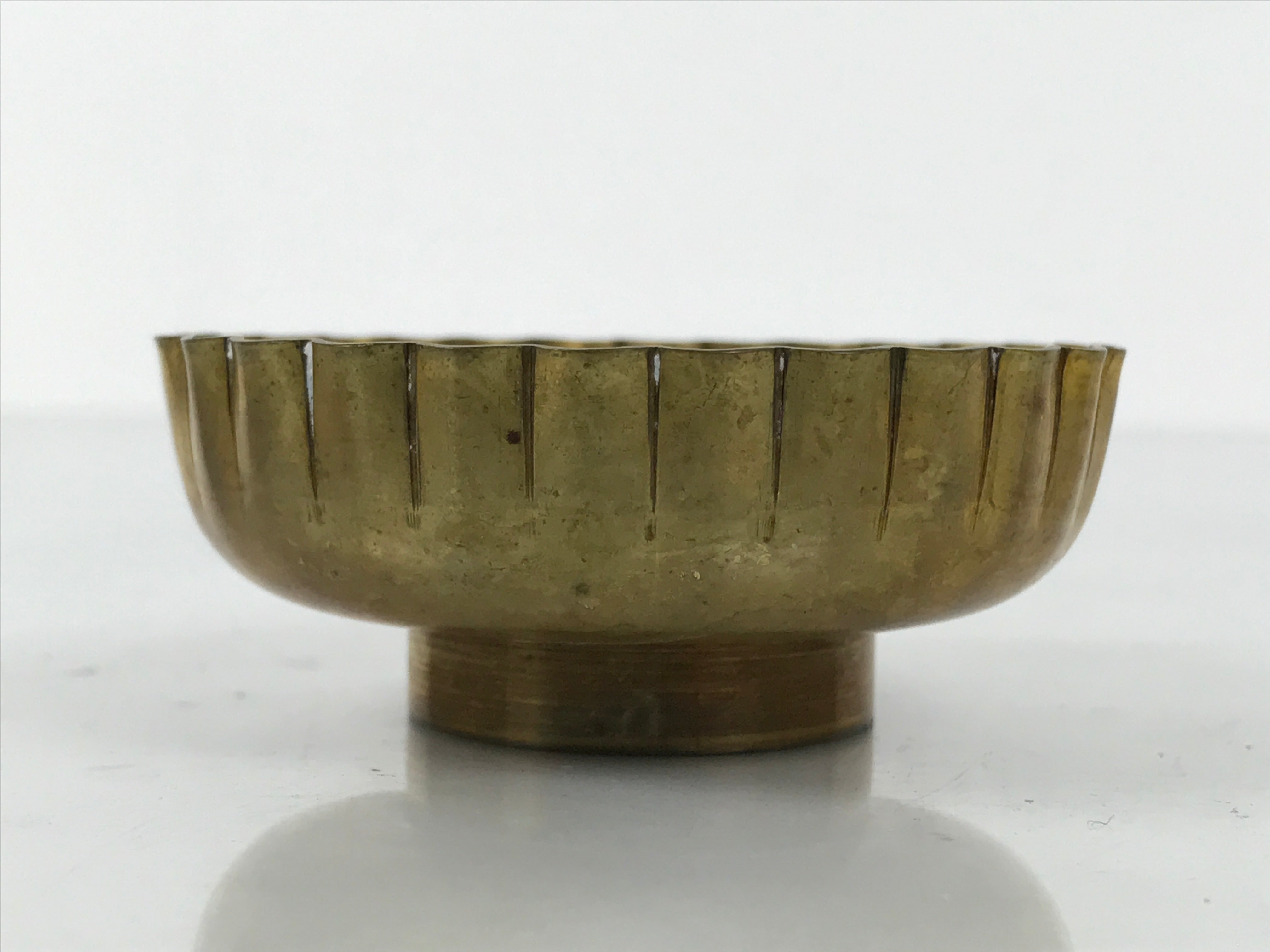 Japanese Buddhist Altar Fitting Brass Hanging Lantern Vtg Rinto Spare Part BA810