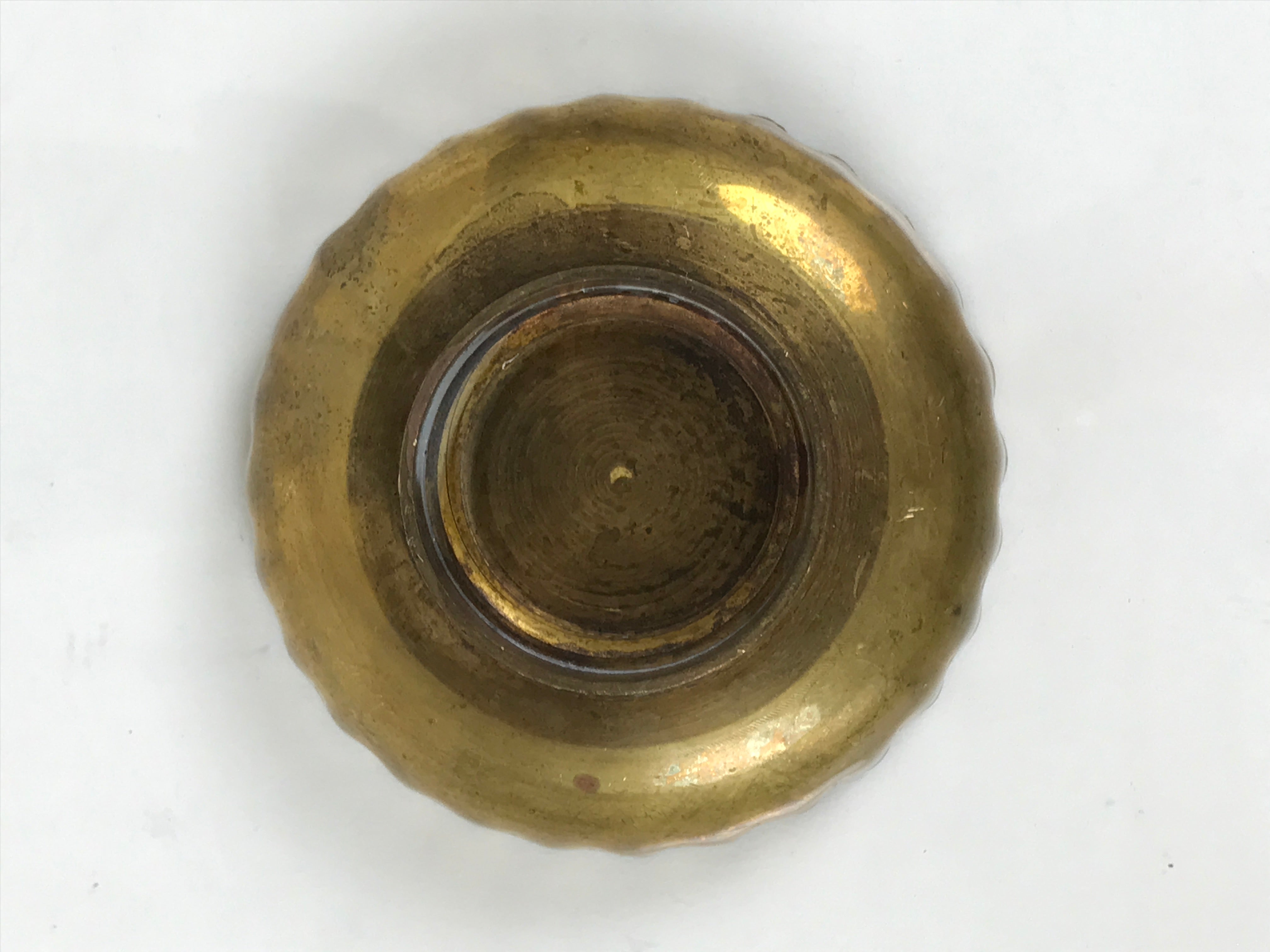 Japanese Buddhist Altar Fitting Brass Hanging Lantern Vtg Rinto Spare Part BA810