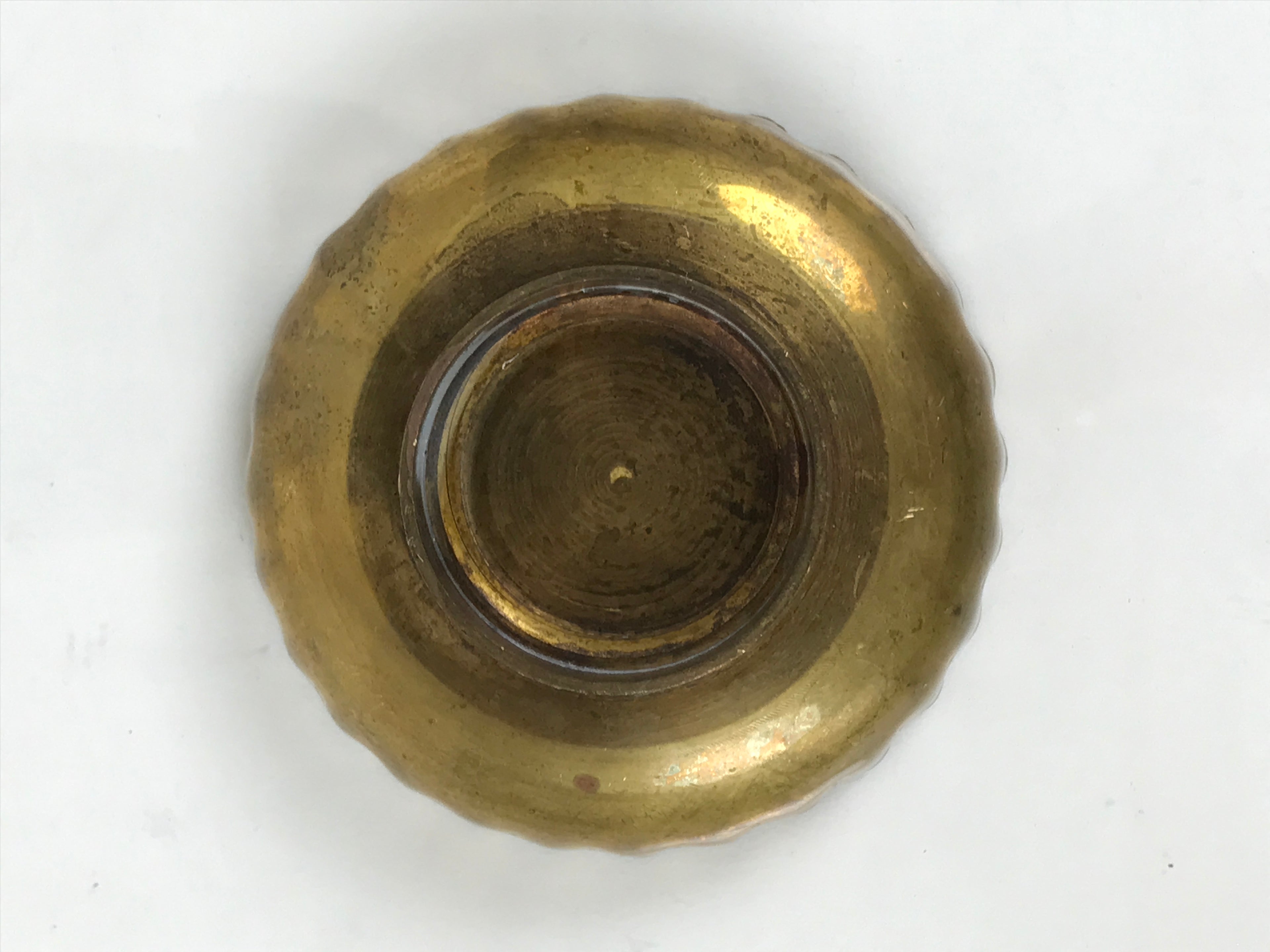 Japanese Buddhist Altar Fitting Brass Hanging Lantern Vtg Rinto Spare Part BA810