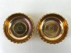 Japanese Buddhist Altar Fitting Brass Hanging Rinto Lantern Butsudan Gold BA485