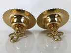 Japanese Buddhist Altar Fitting Brass Hanging Rinto Lantern Butsudan Gold BA485