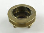 Japanese Buddhist Altar Fitting Brass Incense Burner Koro Gold Cup BA36
