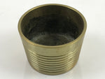 Japanese Buddhist Altar Fitting Brass Incense Burner Vtg Koro Cup Gold BA222