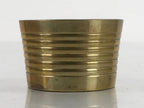 Japanese Buddhist Altar Fitting Brass Incense Burner Vtg Koro Cup Gold BA323
