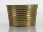 Japanese Buddhist Altar Fitting Brass Incense Burner Vtg Koro Cup Gold BA323