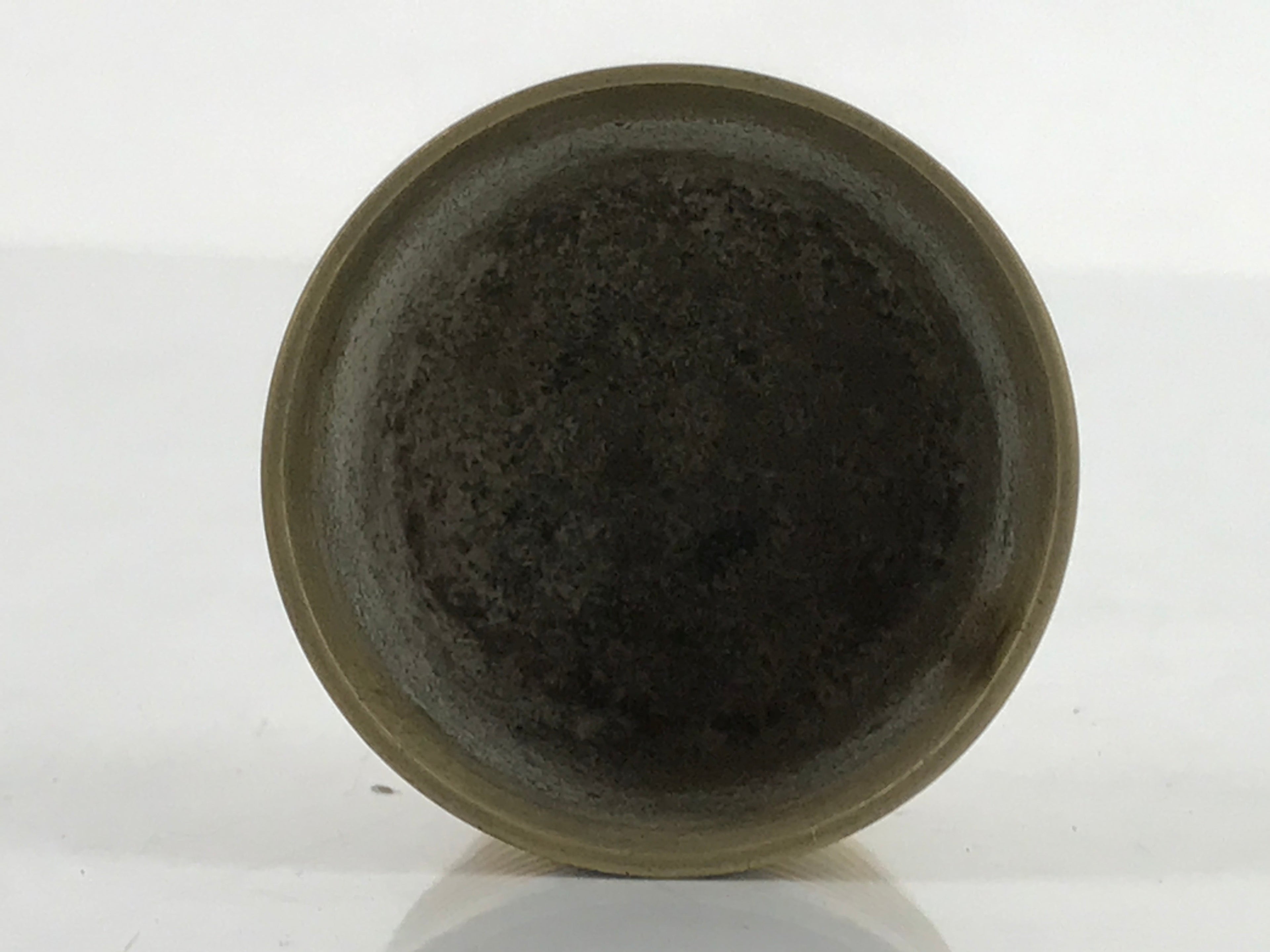Japanese Buddhist Altar Fitting Brass Incense Burner Vtg Koro Cup Gold BA323
