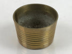Japanese Buddhist Altar Fitting Brass Incense Burner Vtg Koro Cup Gold BA323