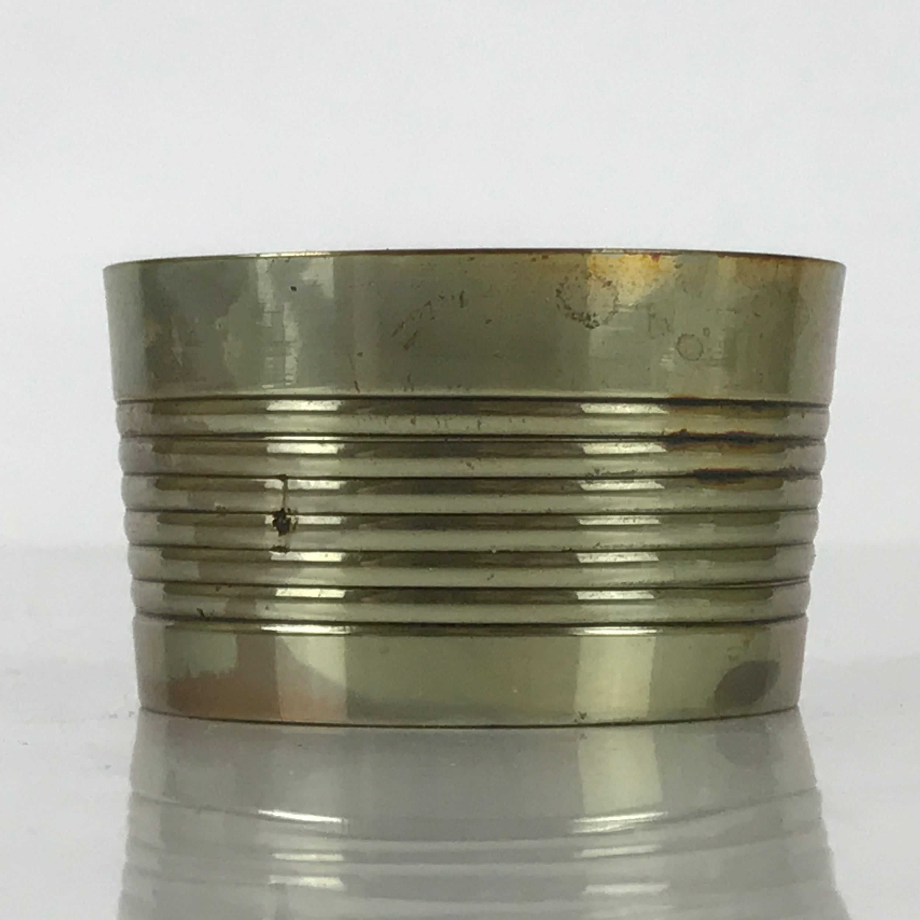 Japanese Buddhist Altar Fitting Brass Incense Burner Vtg Koro Cup Gold BA570