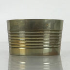 Japanese Buddhist Altar Fitting Brass Incense Burner Vtg Koro Cup Gold BA570
