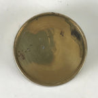 Japanese Buddhist Altar Fitting Brass Incense Burner Vtg Koro Cup Gold BA570