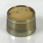 Japanese Buddhist Altar Fitting Brass Incense Burner Vtg Koro Cup Gold BA570