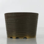 Japanese Buddhist Altar Fitting Brass Incense Burner Vtg Koro Cup Gold BA571