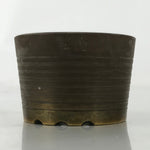 Japanese Buddhist Altar Fitting Brass Incense Burner Vtg Koro Cup Gold BA571