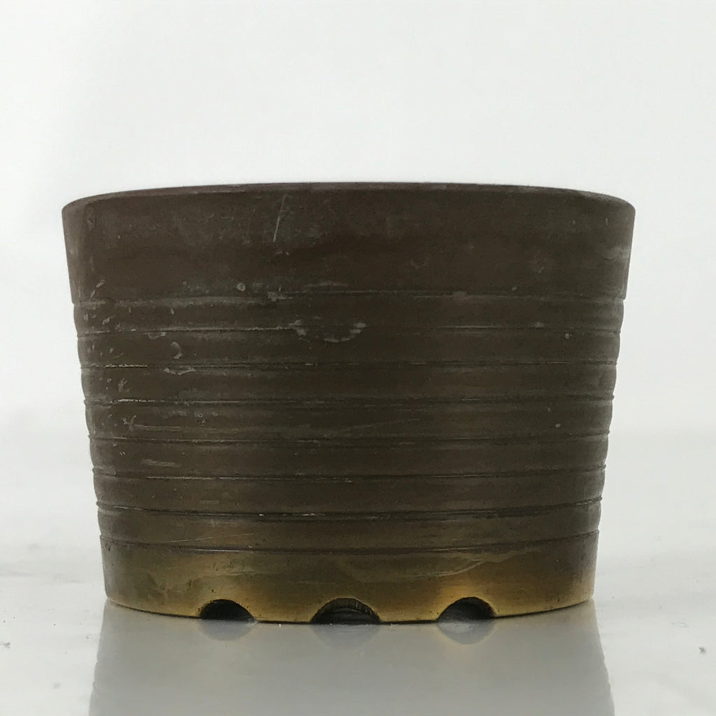 Japanese Buddhist Altar Fitting Brass Incense Burner Vtg Koro Cup Gold BA571