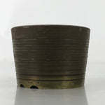 Japanese Buddhist Altar Fitting Brass Incense Burner Vtg Koro Cup Gold BA572