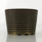 Japanese Buddhist Altar Fitting Brass Incense Burner Vtg Koro Cup Gold BA572