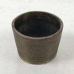 Japanese Buddhist Altar Fitting Brass Incense Burner Vtg Koro Cup Gold BA572