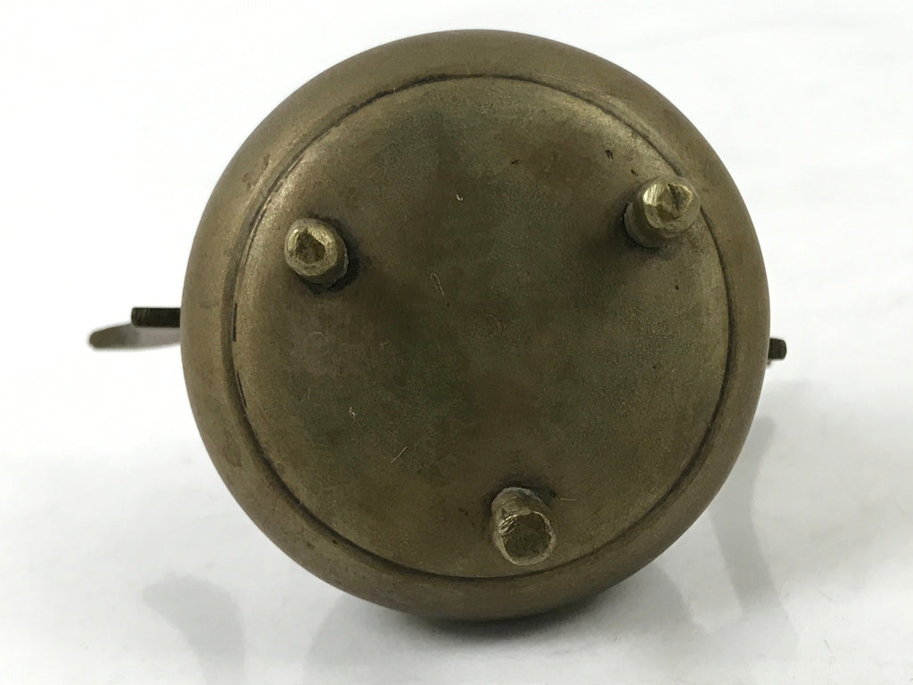Japanese Buddhist Altar Fitting Brass Incense Burner Vtg Koro Simple Brown BA530