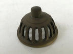 Japanese Buddhist Altar Fitting Brass Incense Burner Vtg Koro Simple Brown BA530