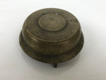 Japanese Buddhist Altar Fitting Brass Metal Bell Vtg Shogo Instrument Gold BA900