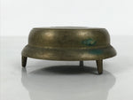 Japanese Buddhist Altar Fitting Brass Metal Bell Vtg Shogo Instrument Gold BA900