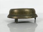 Japanese Buddhist Altar Fitting Brass Metal Bell Vtg Shogo Instrument Gold BA900