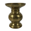 Japanese Buddhist Altar Fitting Brass Metal Flower Vase Vtg Gold Hanatate BA755