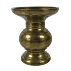 Japanese Buddhist Altar Fitting Brass Metal Flower Vase Vtg Gold Hanatate BA755