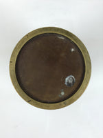 Japanese Buddhist Altar Fitting Brass Metal Flower Vase Vtg Gold Hanatate BA756