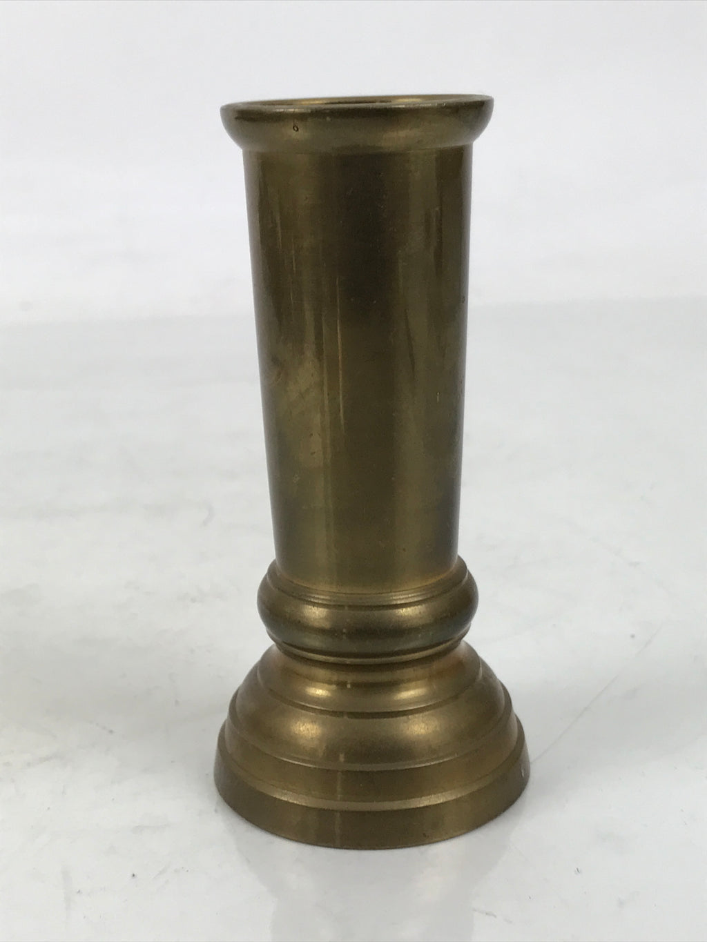 Japanese Buddhist Altar Fitting Brass Metal Incense Holder Vtg Senkousashi BA730