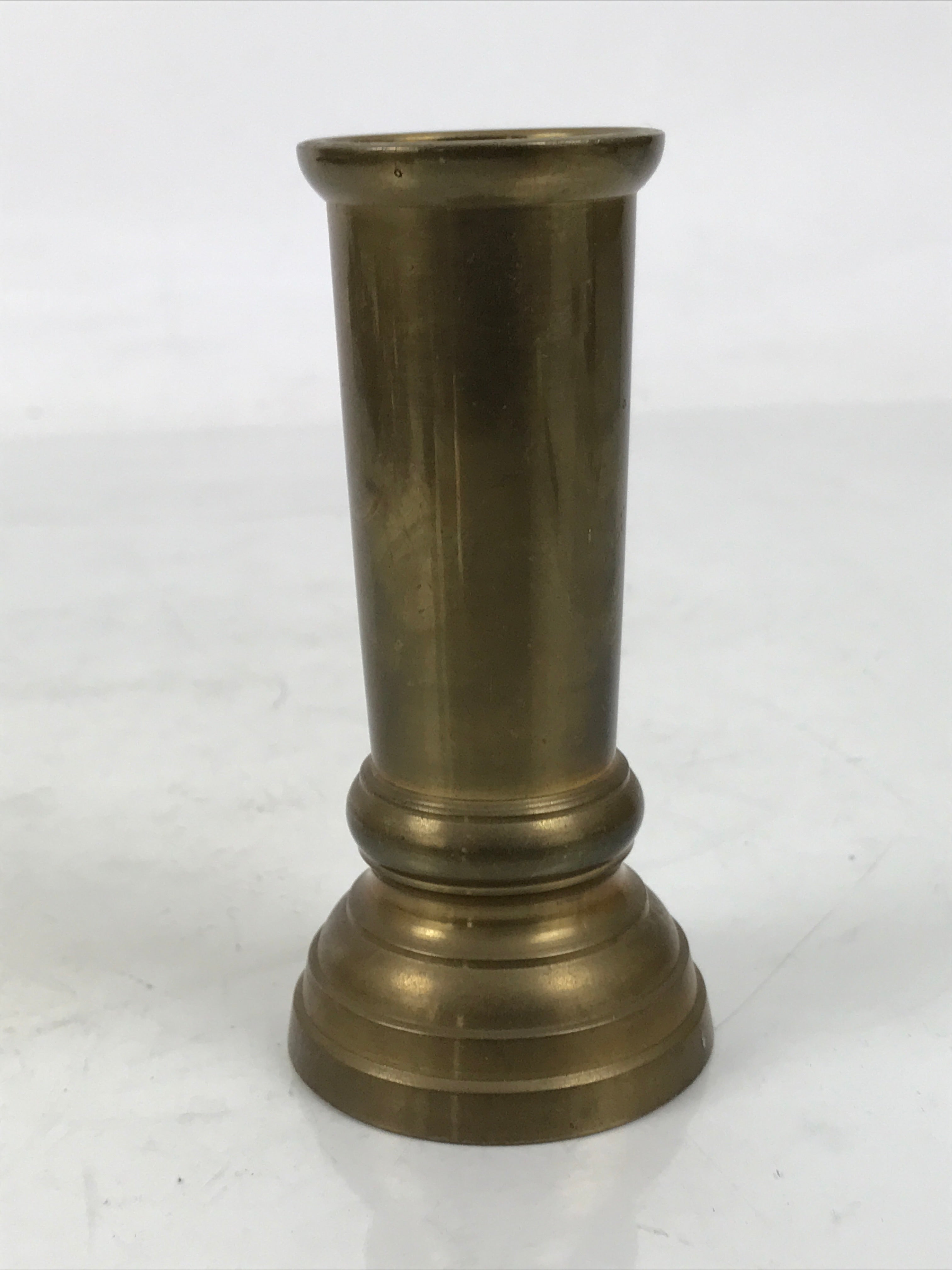 Japanese Buddhist Altar Fitting Brass Metal Incense Holder Vtg Senkousashi BA730