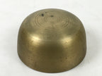 Japanese Buddhist Altar Fitting Brass Metal Orin Bell Singing Bowl Butsugu BA587