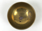 Japanese Buddhist Altar Fitting Brass Metal Orin Bell Singing Bowl Butsugu BA588