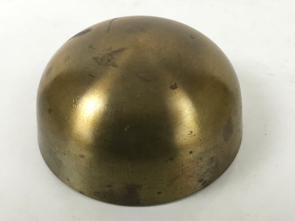 Japanese Buddhist Altar Fitting Brass Metal Orin Bell Singing Bowl Butsugu BA588