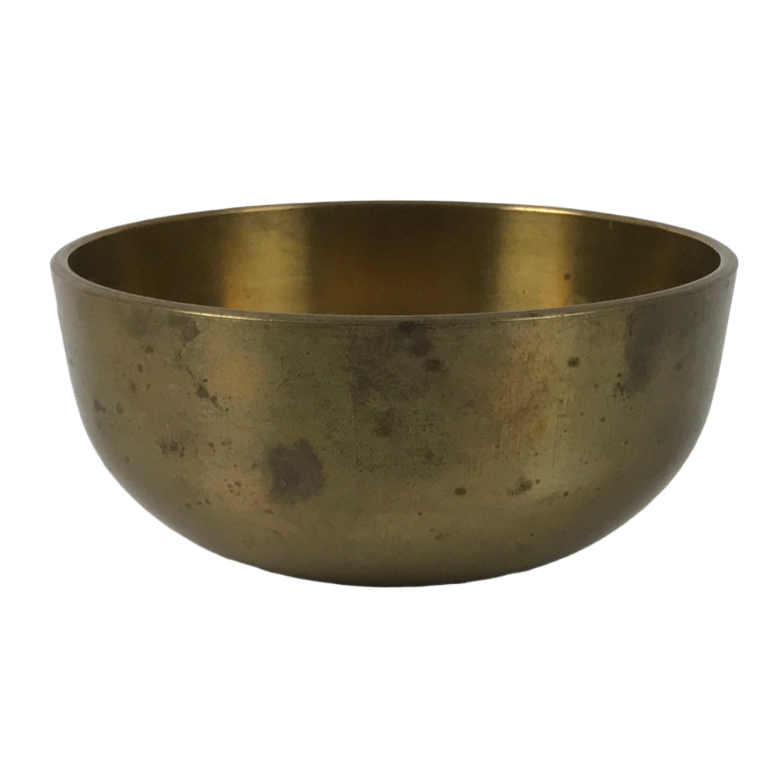 Japanese Buddhist Altar Fitting Brass Metal Orin Bell Singing Bowl Butsugu BA588