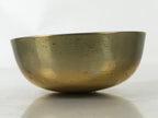Japanese Buddhist Altar Fitting Brass Metal Orin Bell Singing Bowl Butsugu BA589