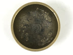 Japanese Buddhist Altar Fitting Brass Metal Orin Bell Singing Bowl Butsugu BA589