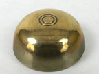 Japanese Buddhist Altar Fitting Brass Metal Orin Bell Singing Bowl Butsugu BA589