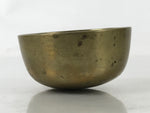 Japanese Buddhist Altar Fitting Brass Metal Orin Bell Singing Bowl Butsugu BA593