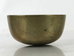 Japanese Buddhist Altar Fitting Brass Metal Orin Bell Singing Bowl Butsugu BA593