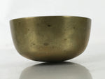 Japanese Buddhist Altar Fitting Brass Metal Orin Bell Singing Bowl Butsugu BA593