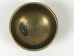 Japanese Buddhist Altar Fitting Brass Metal Orin Bell Singing Bowl Butsugu BA593