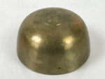Japanese Buddhist Altar Fitting Brass Metal Orin Bell Singing Bowl Butsugu BA593