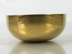 Japanese Buddhist Altar Fitting Brass Metal Orin Bell Singing Bowl Butsugu BA594