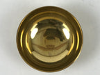 Japanese Buddhist Altar Fitting Brass Metal Orin Bell Singing Bowl Butsugu BA594