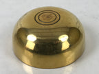 Japanese Buddhist Altar Fitting Brass Metal Orin Bell Singing Bowl Butsugu BA594